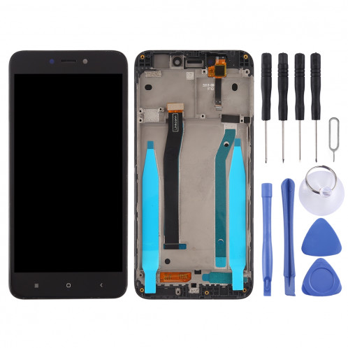 Ecran LCD et Digitaliseur Complet avec Cadre pour Xiaomi Redmi 4X (Noir) SH319B1264-06