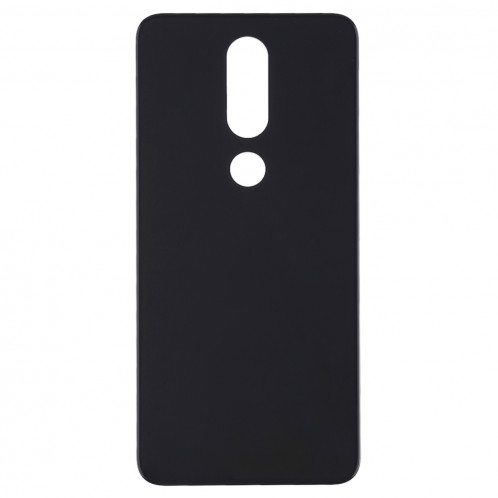 Couverture arrière pour Nokia 5.1 Plus (X5) (Noir) SH52BL680-06