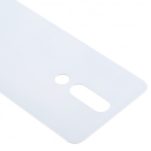 Couverture arrière pour Nokia 5.1 Plus (X5) (Blanc) SH52WL327-06