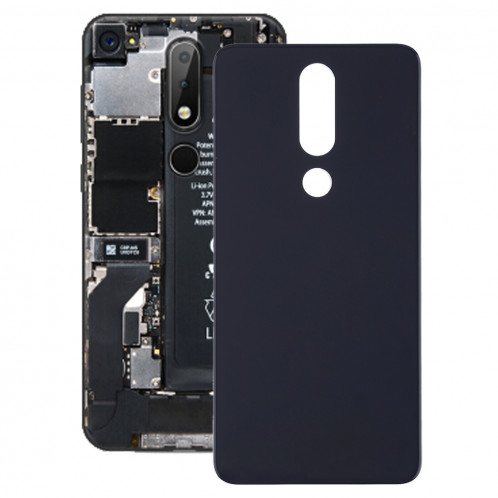Couverture arrière pour Nokia X6 (2018) (Bleu) SH53LL1711-06