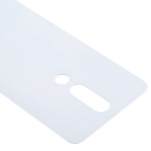 Couverture arrière pour Nokia X6 (2018) (Blanc) SH53WL1811-06