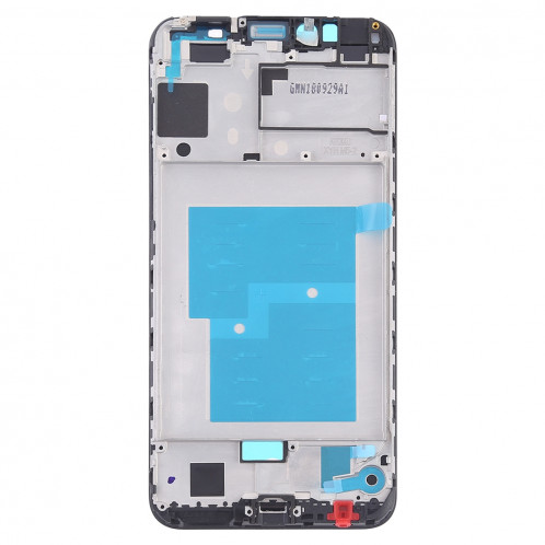 Plaque de cadre de boîtier LCD pour boîtier avant pour Huawei Y6 Prime (2018) (Noir) SH438B1391-06