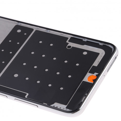 Plaque de lunette de cadre LCD de boîtier avant avec touches latérales pour Huawei P30 Lite (Argent) SH442S1894-06