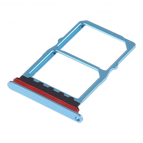 Bac à cartes SIM + bac à cartes NM pour Huawei P30 (bleu) SH448L1992-05