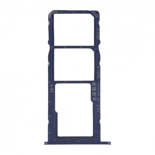 Plateau pour carte SIM + Plateau pour carte SIM + Carte Micro SD pour Huawei Honor Play 8A (Bleu) SH449L858-05
