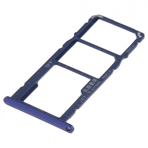 Plateau pour carte SIM + Plateau pour carte SIM + Carte Micro SD pour Huawei Honor Play 8A (Bleu) SH449L858-05