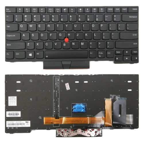 Clavier de rétroéclair américain pour Lenovo Thinkpad E480 L480 L380 Yoga T480S SH8486211-03