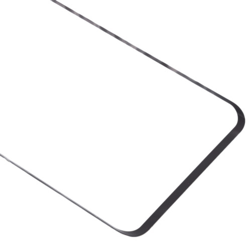 Pour OPPO Find X Lentille en verre extérieure de l'écran avant (noir) SH504B1950-06