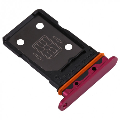 Plateau de la carte SIM pour OPPO Reno3 Pro (rose rouge) SH15RR1731-05