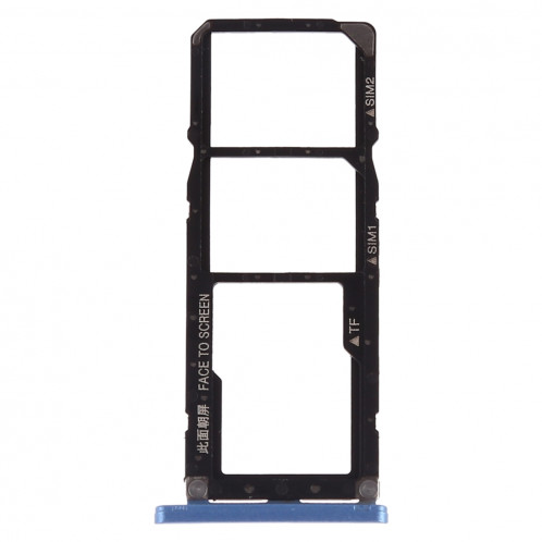 Plateau pour carte SIM + Plateau pour carte SIM + Carte Micro SD pour Xiaomi Redmi S2 (Bleu) SH521L1459-05