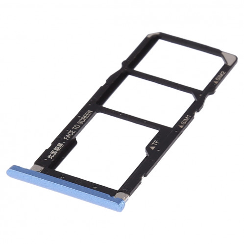 Plateau pour carte SIM + Plateau pour carte SIM + Carte Micro SD pour Xiaomi Redmi S2 (Bleu) SH521L1459-05