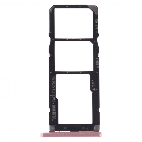 Plateau pour carte SIM + Plateau pour carte SIM + Carte Micro SD pour Xiaomi Redmi S2 (or rose) SH21RG1178-05