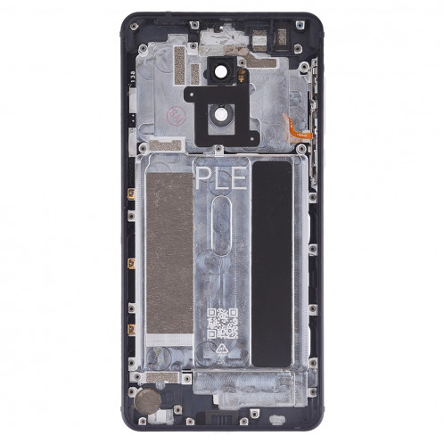 Cache arrière de la batterie avec objectif et touches latérales pour Nokia 6 (noir) SH30BL443-06