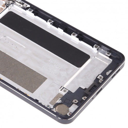 Cache arrière de la batterie avec objectif et touches latérales pour Nokia 6 (noir) SH30BL443-06