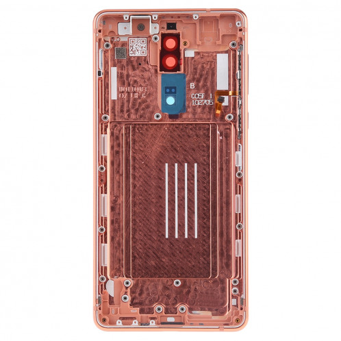 Cache arrière de la batterie avec objectif et touches latérales pour Nokia 8 (Orange) SH31EL1917-06