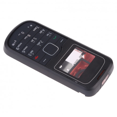 Coque complet (cache avant + cadre central + cache arrière de la batterie + clavier) pour Nokia 1202 SH32BL1131-06