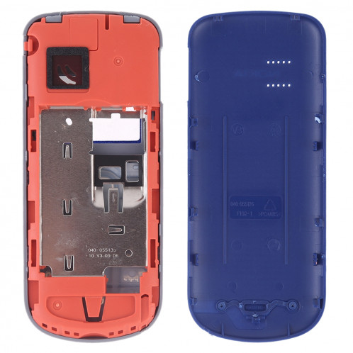 Coque complet (cache avant + cadre central + cache arrière de la batterie + clavier) pour Nokia 1202 SH32LL597-06
