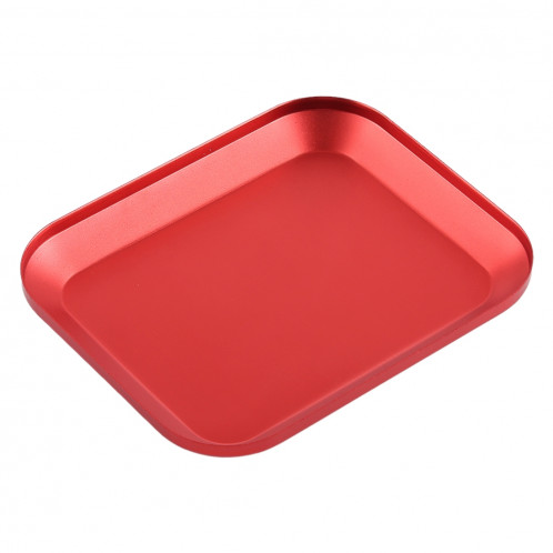 Outil de réparation de téléphone de plateau de vis d'alliage d'aluminium (rouge) SH541R1721-05