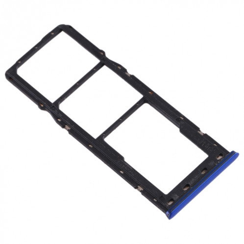 Plateau pour carte SIM + plateau pour carte SIM + plateau pour carte Micro SD pour Realme 3 (bleu) SH542L650-05
