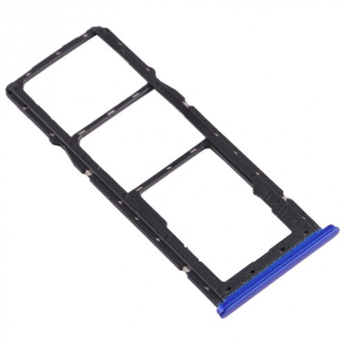 Plateau pour carte SIM + plateau pour carte SIM + plateau pour carte Micro SD pour Realme 2 (bleu) SH546L1505-05