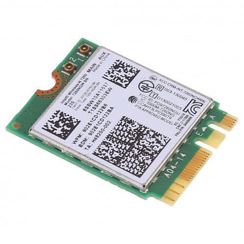 Carte réseau sans fil 7260NGW 7260BN pour Lenovo 2014 X1 T440 L540 X240 SH8550654-00