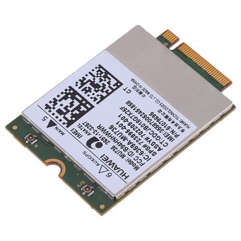 Carte réseau sans fil pour module de carte WWAN Huawei MU736 3G 723985-001 748599-001 SH8557828-00