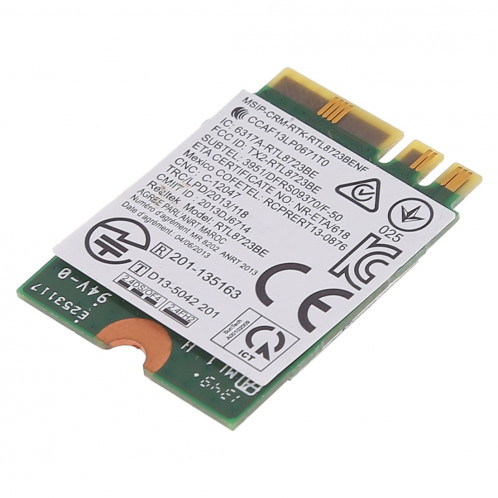 RTL8723BE 300Mbps 802.11n M2 Carte sans fil Mini PCI E WiFi Adaptateur + Bluetooth 4.0 pour Lenovo E450 E550 E555 Y50 04x6025 SH8558107-04