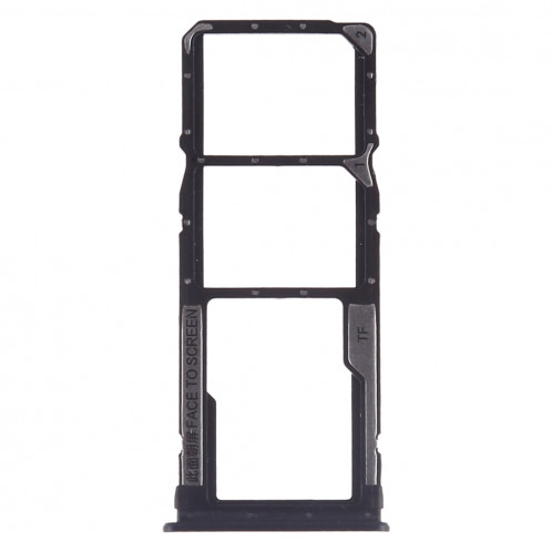 Plateau pour carte SIM + Plateau pour carte SIM + Carte Micro SD pour Xiaomi Redmi 7 (Noir) SH589B1513-05