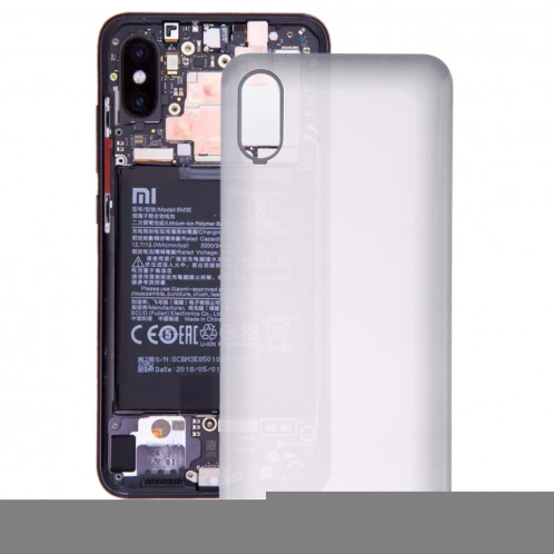 Coque Arrière de Batterie pour Xiaomi Mi 8 Explorer (Blanc Clair) SH3CWL577-00
