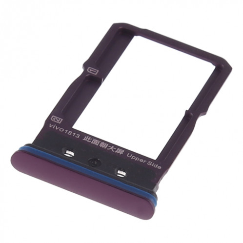 Pour Vivo NEX Dual Display SIM Card Tray + SIM Card Tray (Violet) SH596P7-05