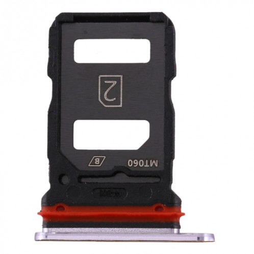 Pour vivo X30 Pro plateau de carte SIM + plateau de carte SIM (argent) SH607S45-05