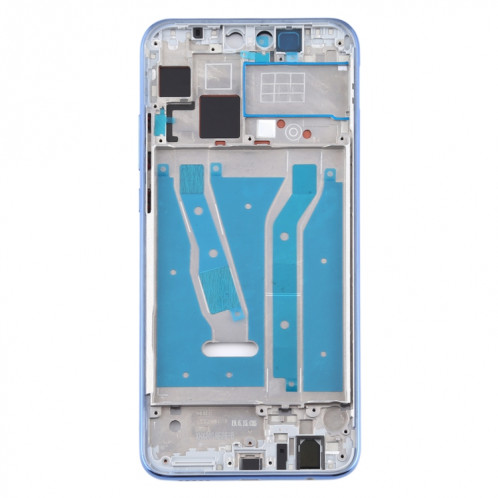 Boîtier avant Plaque de cadre LCD avec touches latérales pour Huawei Y9 (2019) (Argent) SH615S1795-06