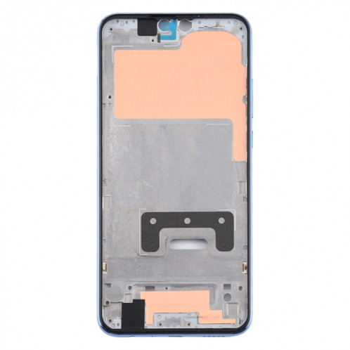 Boîtier avant Plaque de cadre LCD avec touches latérales pour Huawei Y9 (2019) (Argent) SH615S1795-06