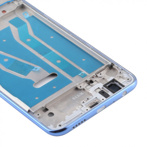 Boîtier avant Plaque de cadre LCD avec touches latérales pour Huawei Y9 (2019) (Argent) SH615S1795-06