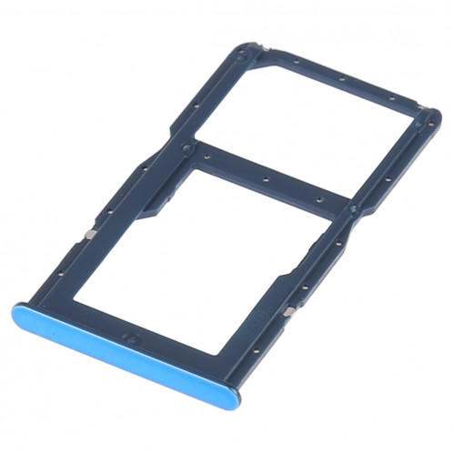 Plateau pour carte SIM + Plateau pour carte SIM / Carte Micro SD pour Huawei P30 Lite (Bleu) SH617L1848-05