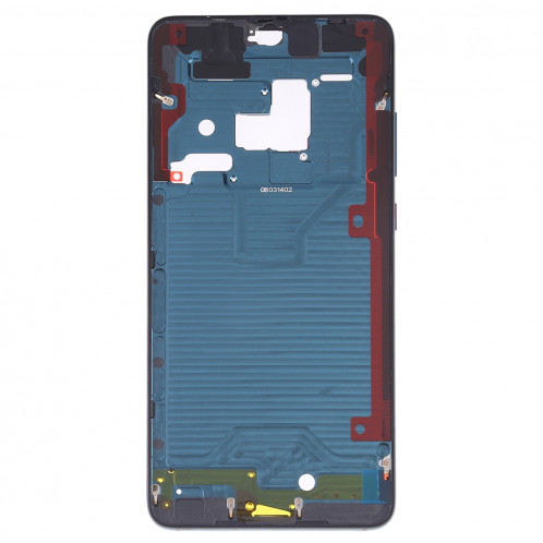 Plaque de cadre avant pour boîtier LCD avec touches latérales pour Huawei Mate 20 (bleu) SH624L957-06