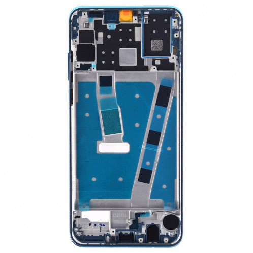 Plaque de lunette de cadre LCD de boîtier avant avec touches latérales pour Huawei P30 Lite (bleu) SH628L1596-06