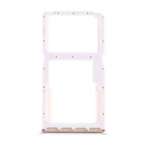 Plateau pour carte SIM + Plateau pour carte SIM / Plateau pour carte Micro SD pour Huawei P30 Lite (Blanc) SH629W1451-00