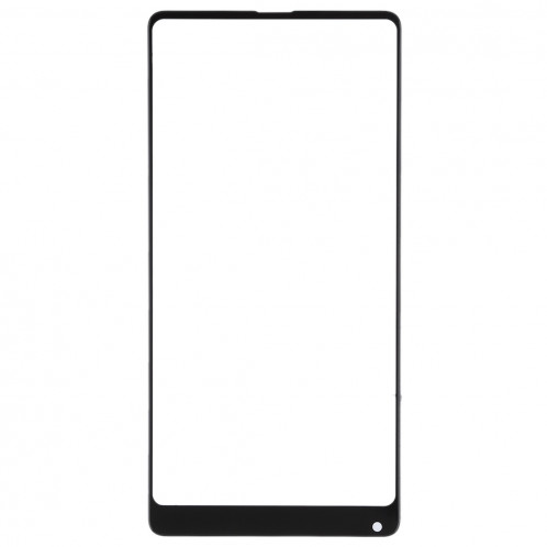 Écran avant lentille en verre pour Xiaomi Mi Mix2 (noir) SH633B1232-06