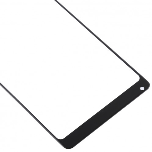 Écran avant lentille en verre pour Xiaomi Mi Mix2 (noir) SH633B1232-06