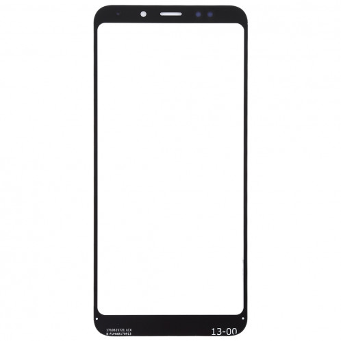 Écran avant lentille en verre pour Xiaomi Redmi 5 Plus (blanc) SH636W817-06