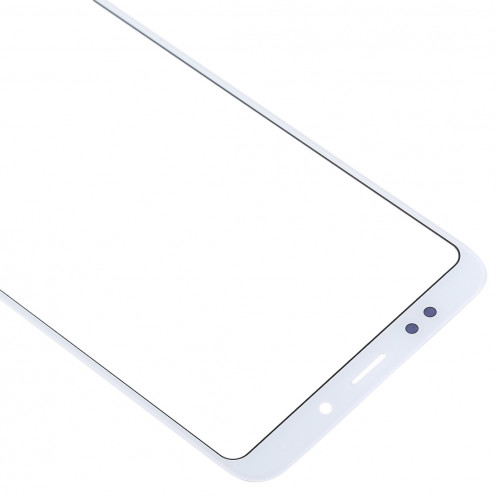 Écran avant lentille en verre pour Xiaomi Redmi 5 Plus (blanc) SH636W817-06