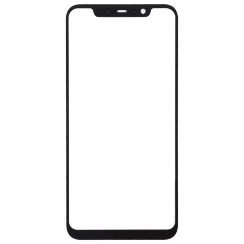 Écran avant lentille en verre pour Xiaomi Mi 8 (noir) SH639B952-06