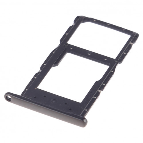 Plateau pour carte SIM + Plateau pour carte SIM / Plateau pour carte Micro SD pour Huawei P Smart + 2019 (Noir) SH645B1315-05