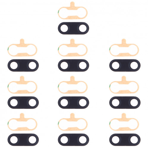 10 lentilles de caméra et adhésif arrière pour Huawei Y7 (2019) / Y7 Prime (2019) / P Smart (2019) / Y7 Pro (2019) SH86461076-04