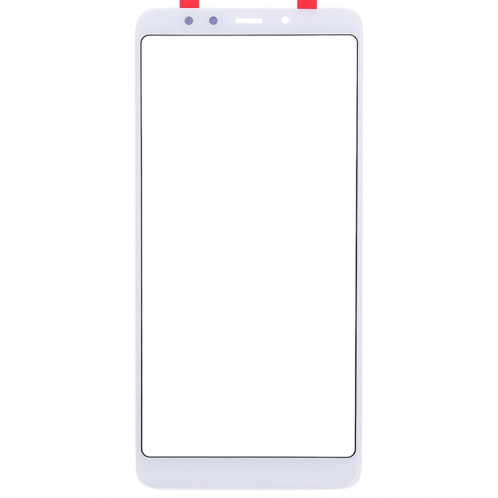 Écran avant lentille en verre pour Xiaomi Redmi 5 (blanc) SH652W521-06