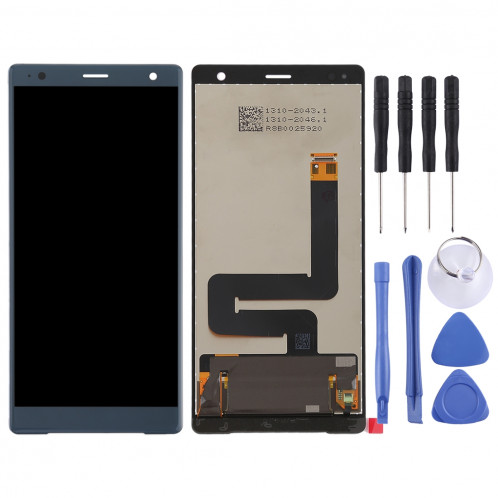 Ecran LCD et convertisseur. Assemblage complet (Original) pour Sony Xperia XZ2 (Bleu). SH64LL568-06