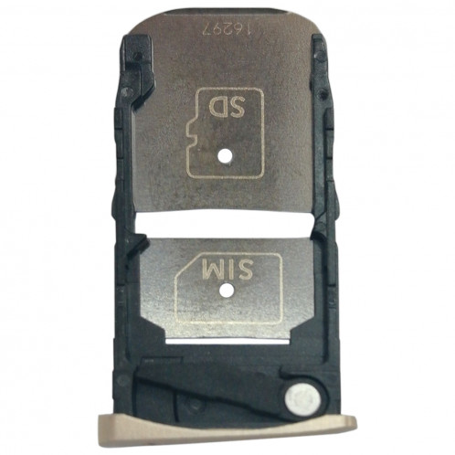 Plateau pour carte SIM + Plateau pour carte Micro SD pour Motorola Moto Z SH87131312-06