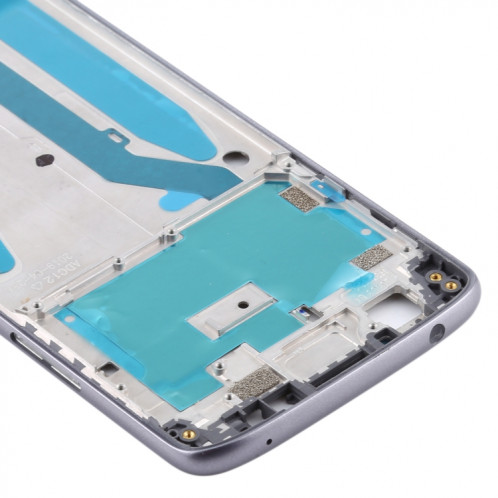Boîtier Avant Cadre LCD pour Motorola Moto E5 (Gris) SH735H1959-06