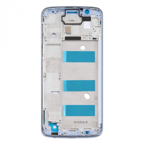 Boîtier avant du cadre LCD pour Motorola Moto G6 Plus (bleu) SH737L512-06